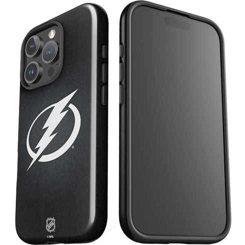 NHL Tampa Bay Lightning Black Background iPhone 16 Pro Impact Case
